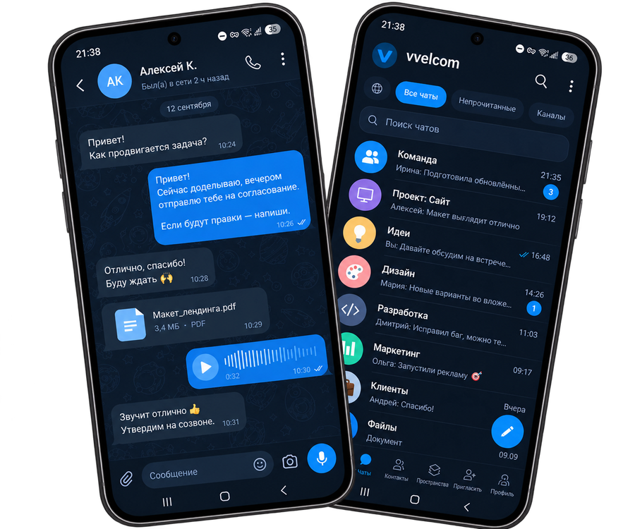 VVelcom на Android